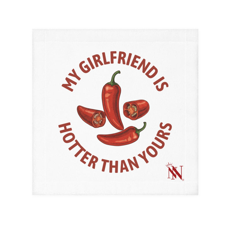 My Girlfriend is Hotter Than Yours Pepper | Mix & Match Lils’ Fun-Flirty Lovers’ Towels