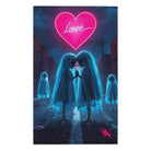 Dark Love Graphic | Mix & Match Soft Fun-Flirty Lovers’ Towels