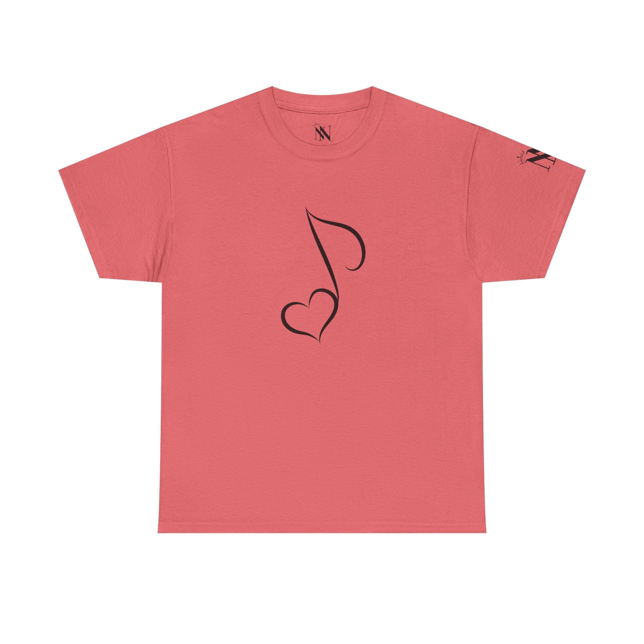 Music Note of Love | Mix & Match 100% Cotton Unisex Fun-Flirty Lovers’ Tees