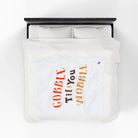 Gobble Til You Wobble | Mix & Match Velveteen Fun-Flirty Lovers’ Blankets