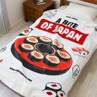 A Bite Of Japan | Mix & Match Velveteen Fun-Flirty Lovers’ Blankets