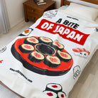 A Bite Of Japan | Mix & Match Velveteen Fun-Flirty Lovers’ Blankets