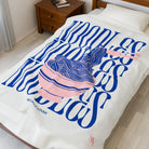 Noodle Lover | Mix & Match Velveteen Fun-Flirty Lovers’ Blankets