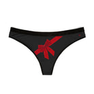 Red Velvet Gift Bow | Mix & Match Women’s Fun-Flirty Lovers’ Thongs