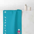 Nectar Napkins Brand Teal | Nectar Napkins XL Fun-Flirty Lovers’ Towels