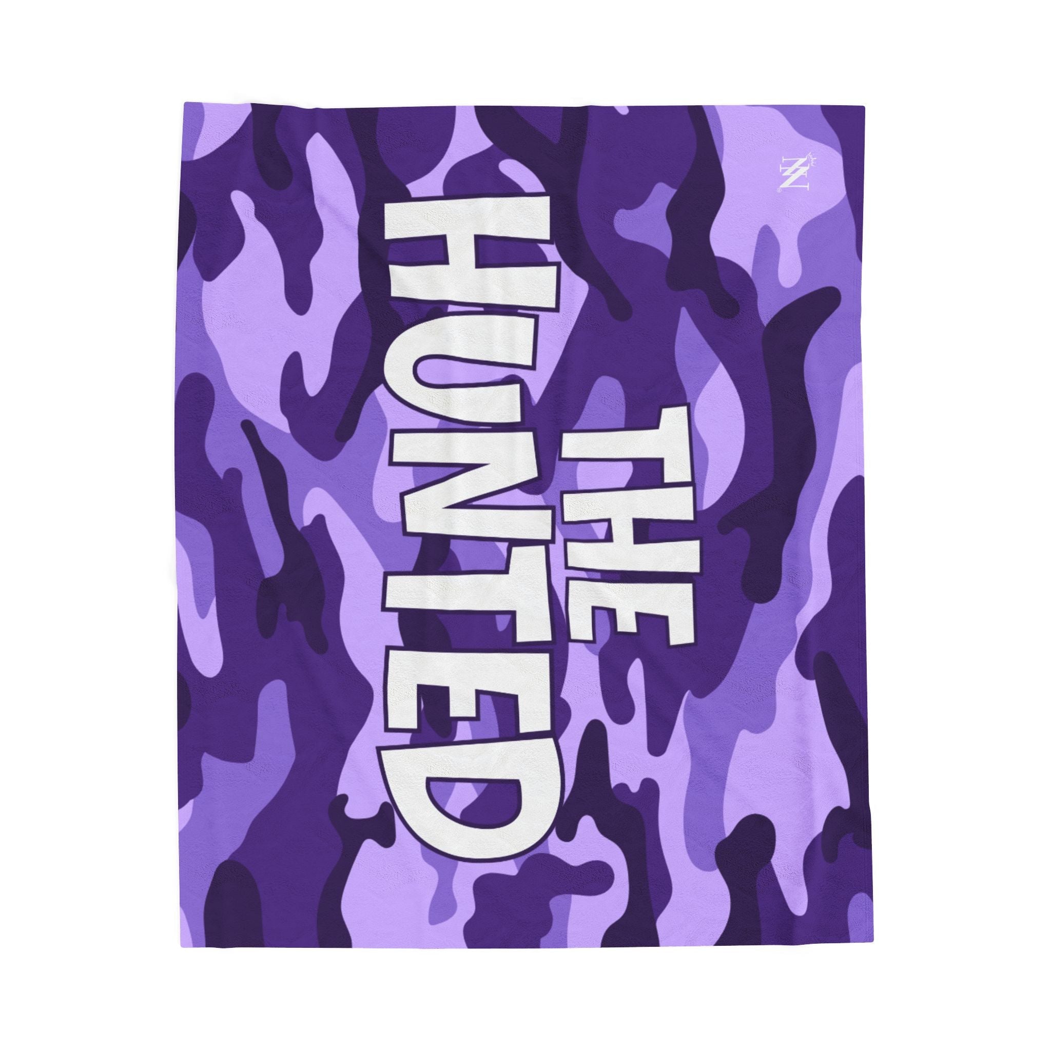 The Hunted Purple Camo Blanket