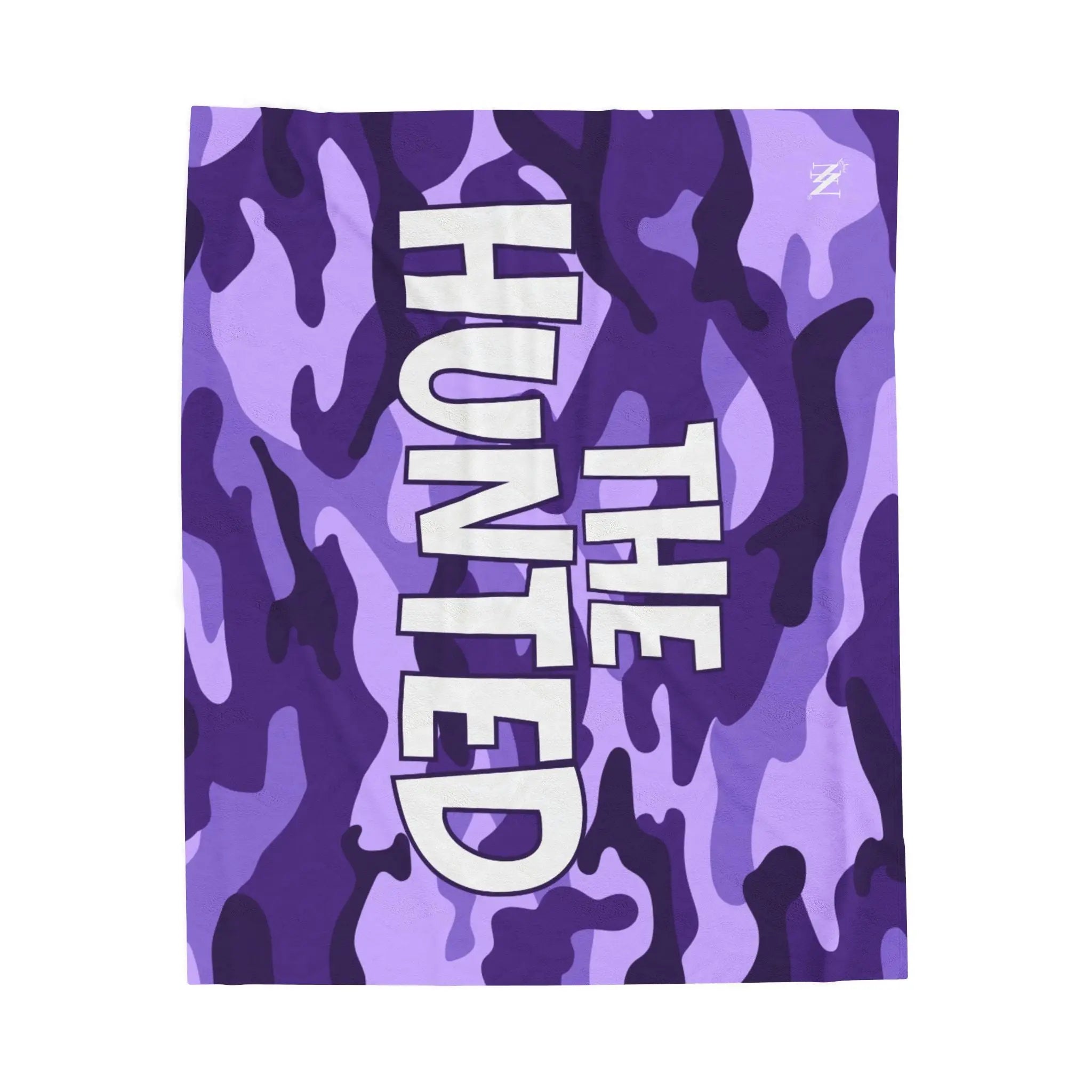 The Hunted Purple Camo Blanket