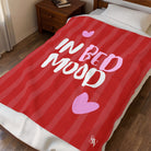 In Bed Mood Hearts | Mix & Match Soft Fun-Flirty Lovers’ Blankets