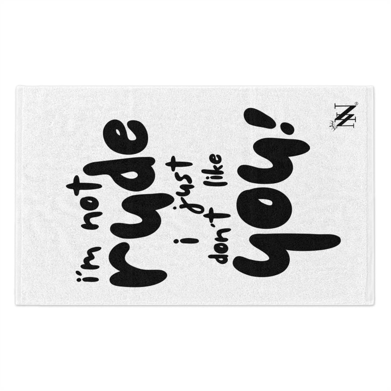 I’m Not Rude | Mix & Match Soft Fun-Flirty Lovers’ Towels