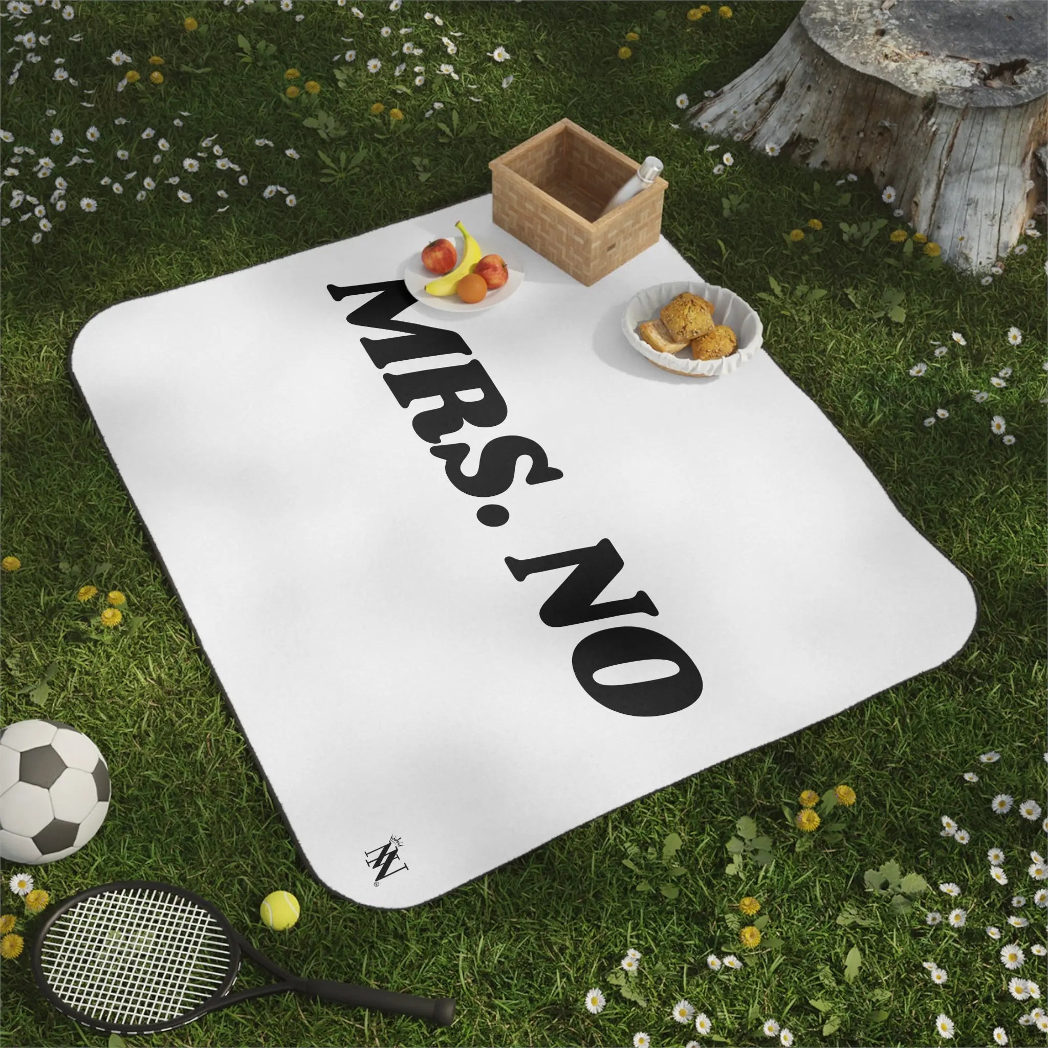 Mrs. No | Mix Match Fun-Flirty Lovers’ Water-Resistant Blankets