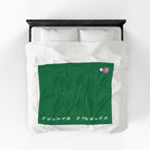 Nectar Napkins Brand Green Love Blanket