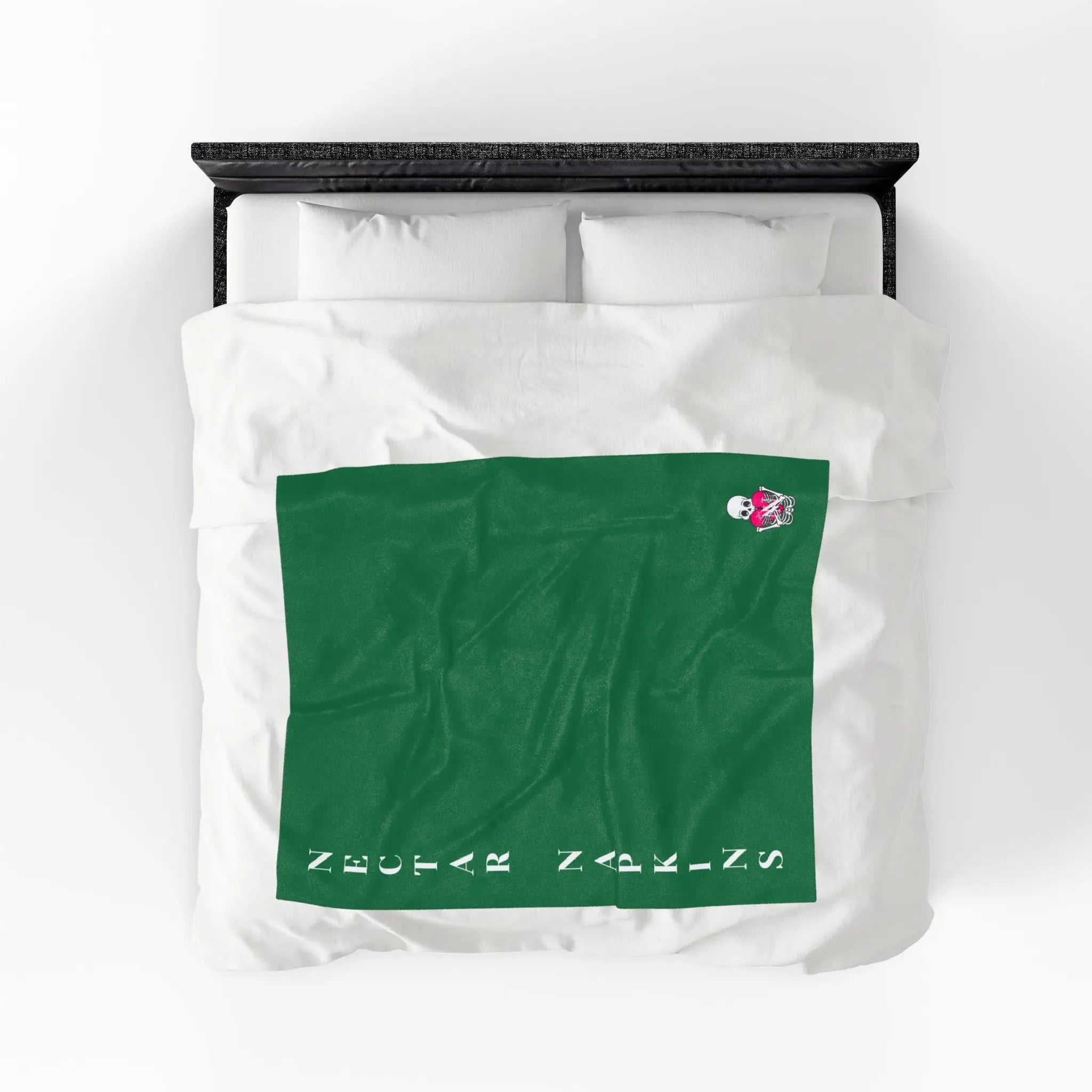Nectar Napkins Brand Green Love Blanket
