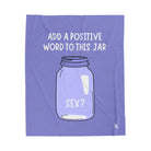Positive Word Jar Sex? Romantic Sex Gifts Blanket