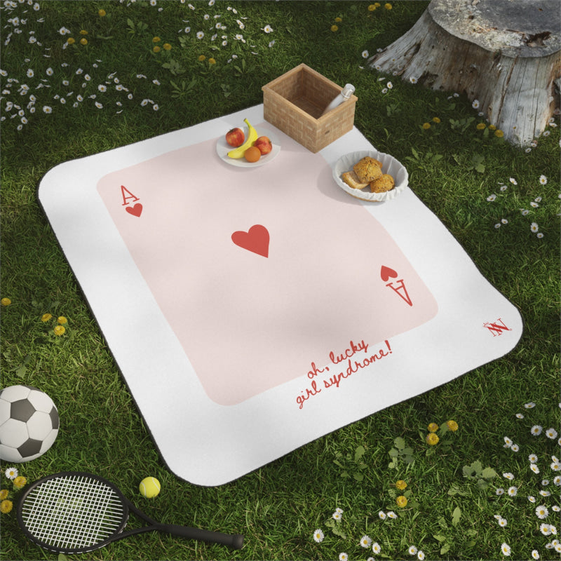 Lucky Girl Syndrome | Mix Match Fun-Flirty Lovers’ Water-Resistant Blankets