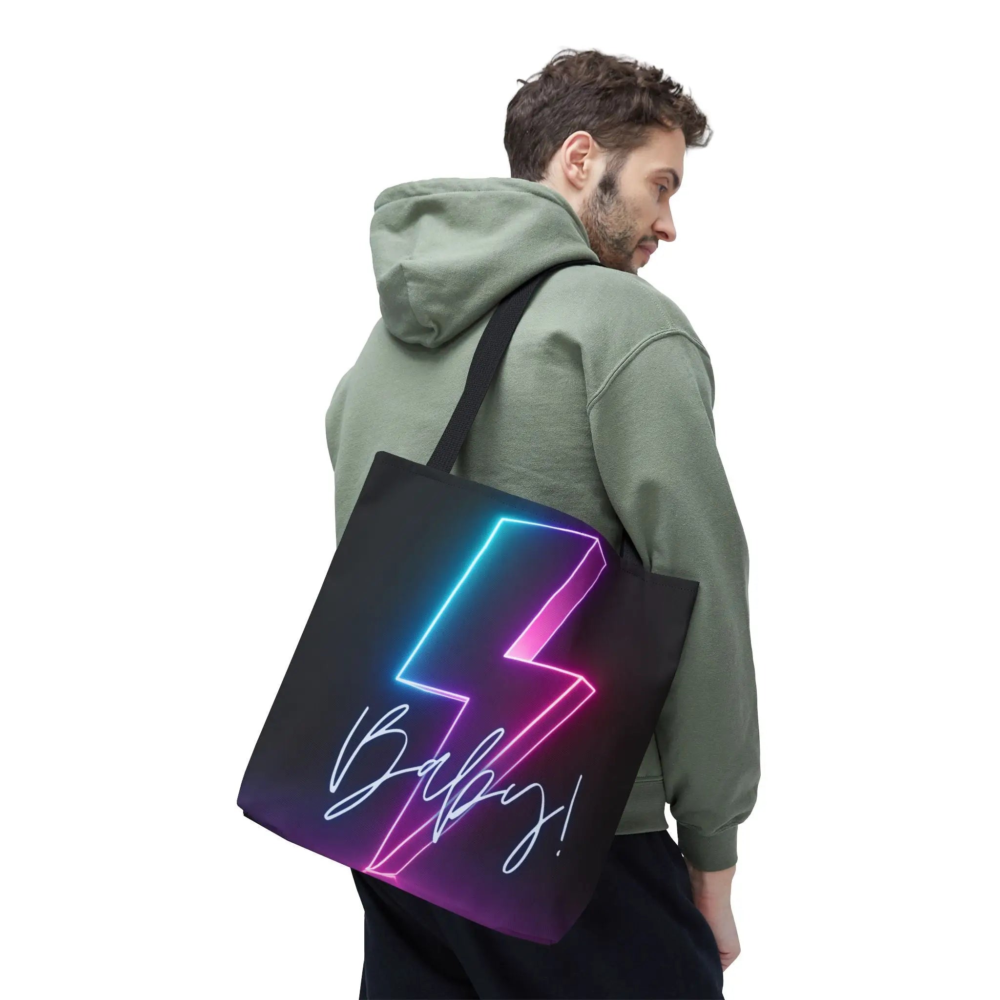 Electric Baby! Graphic | Mix & Match Fun-Flirty Lovers’ Totes