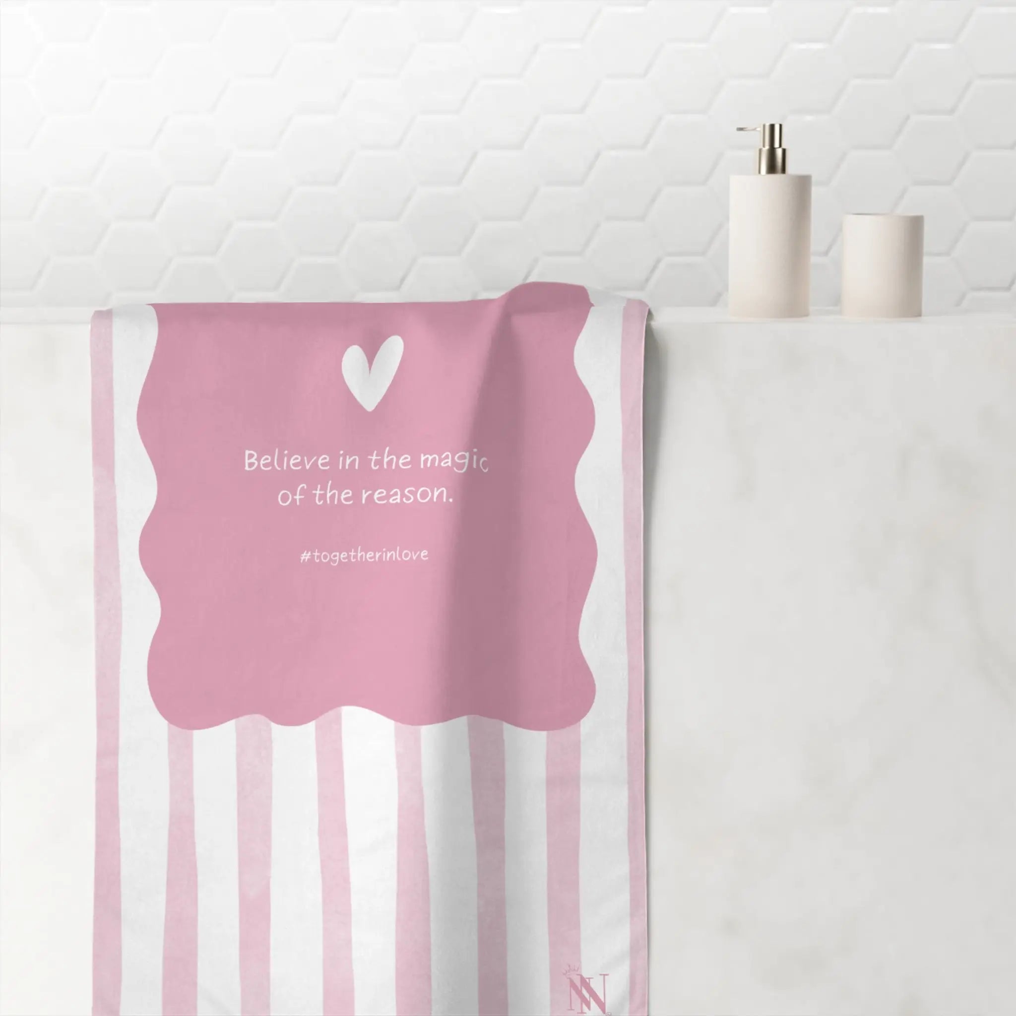 Believe in The Magic of the Reason Extra Large Sex Towel