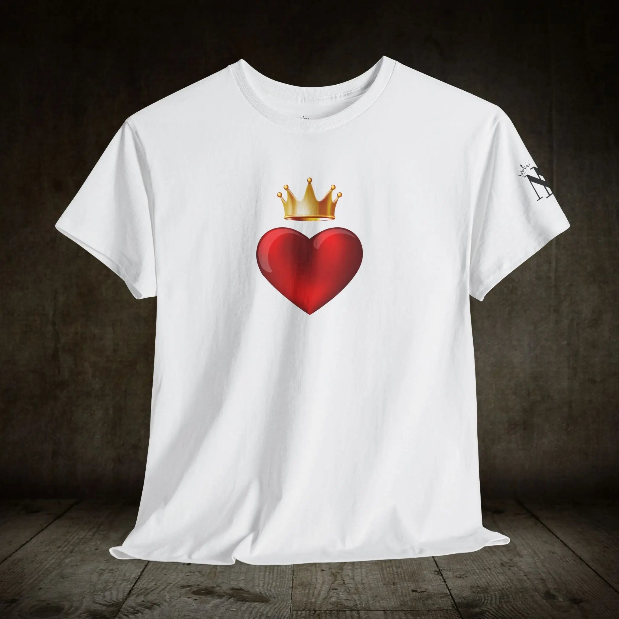 Heart King | Mix & Match 100% Cotton Unisex Fun-Flirty Lovers’ Tees