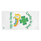 Lucky in Bed Lucky in Life St. Patrick’s Day | Mix & Match XL Fun-Flirty Lovers’ Towels