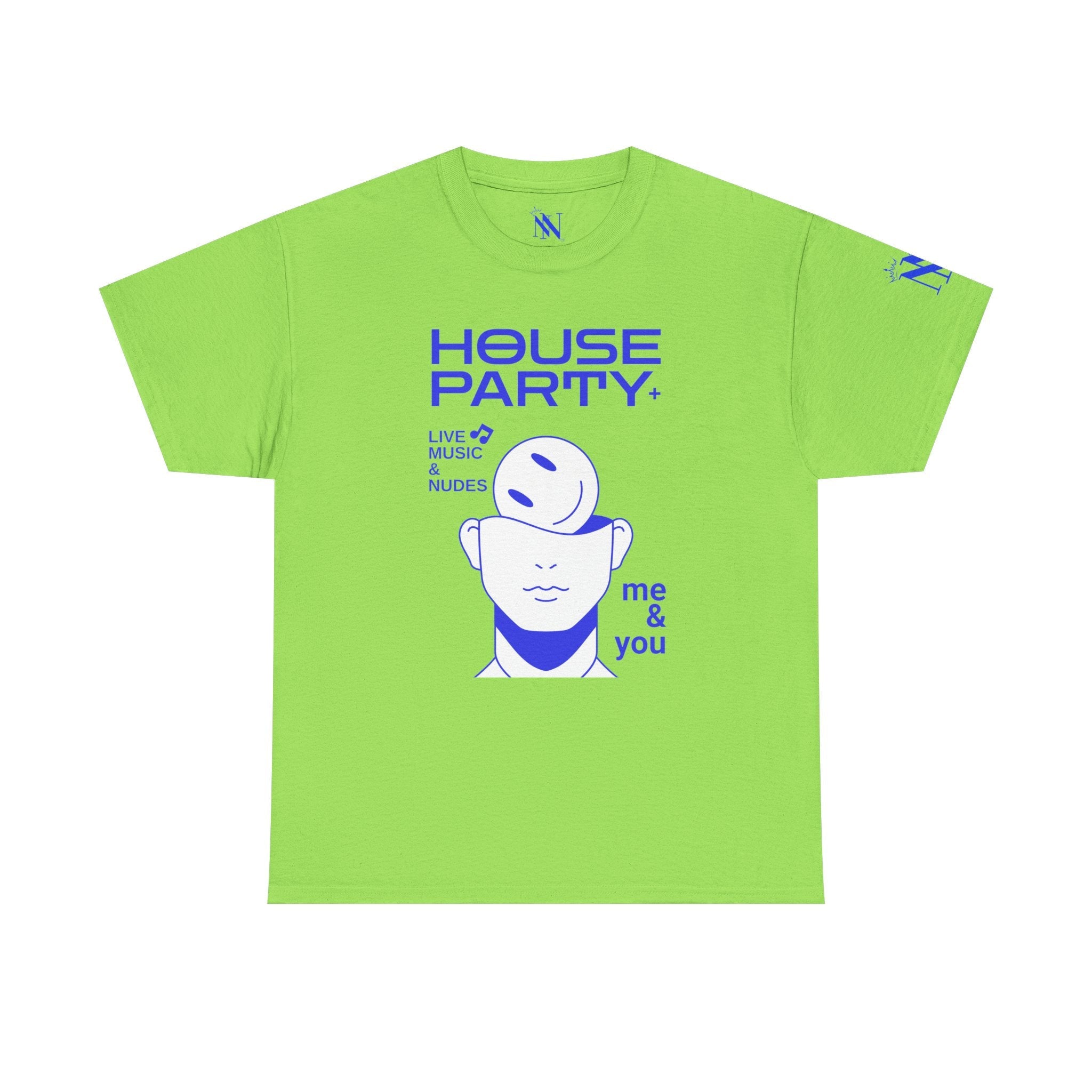 House Party Live Nudes Sex Gifts 100% Cotton T-Shirt
