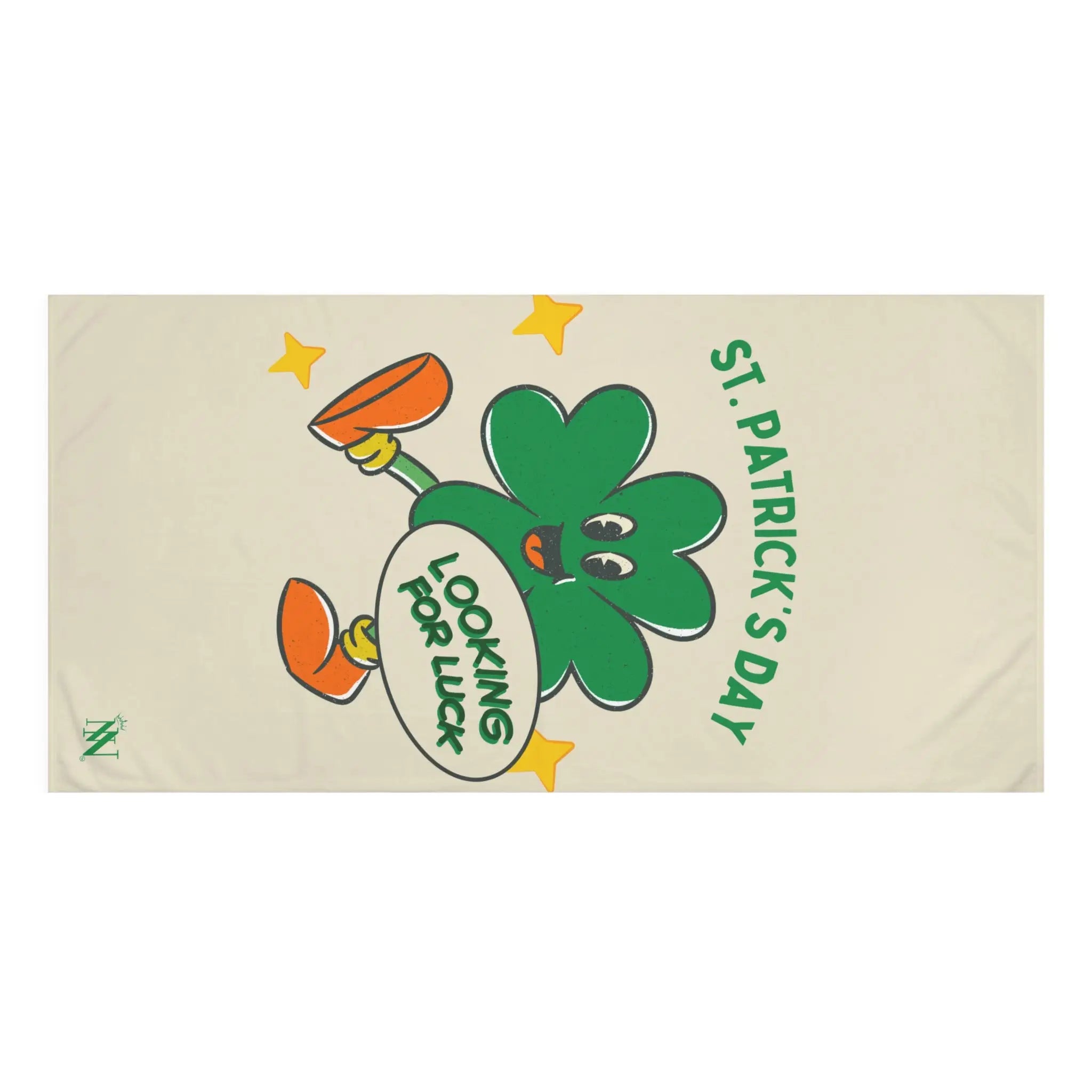 Looking for Luck Shamrock St. Patrick’s Day | Mix & Match XL Fun-Flirty Lovers’ Towels