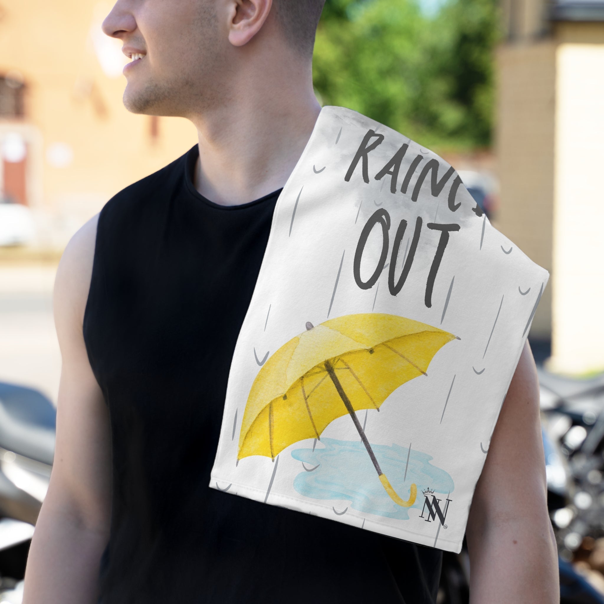 Rained Out | Mix & Match Soft Fun-Flirty Lovers’ Towels