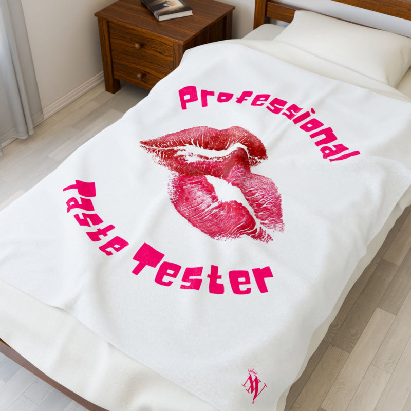 Professional Taste Tester | Mix & Match Soft Fun-Flirty Lovers’ Blankets