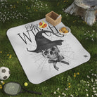 Sexy Witch Skull Water Resistant Blanket for Sex