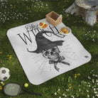 Sexy Witch Skull Water Resistant Blanket for Sex