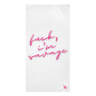 Fuck I’m Savage | Mix & Match Naughty XL Fun-Flirty Lovers’ Towels