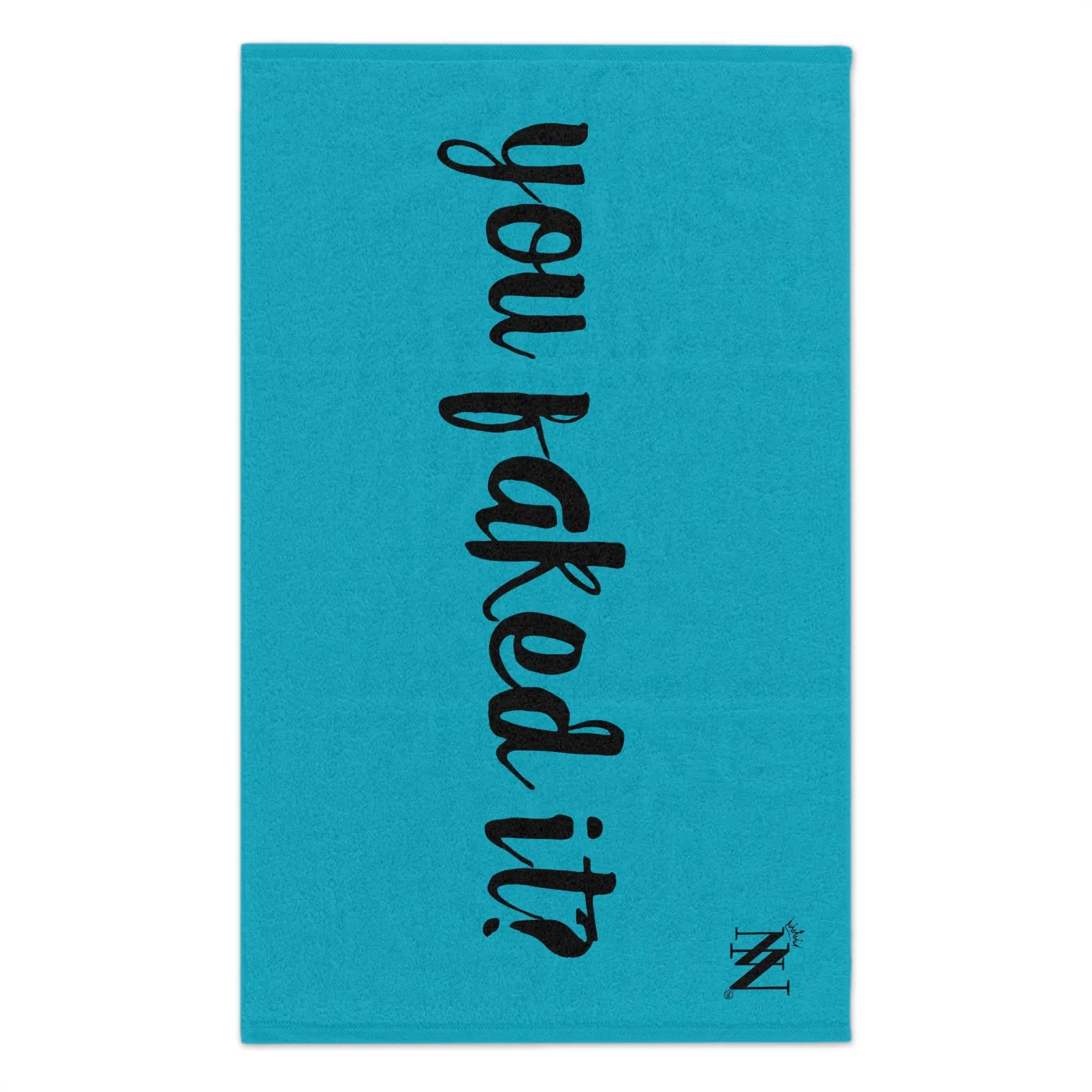 You Faked It? Teal | Mix & Match Soft Fun-Flirty Lovers’ Towels