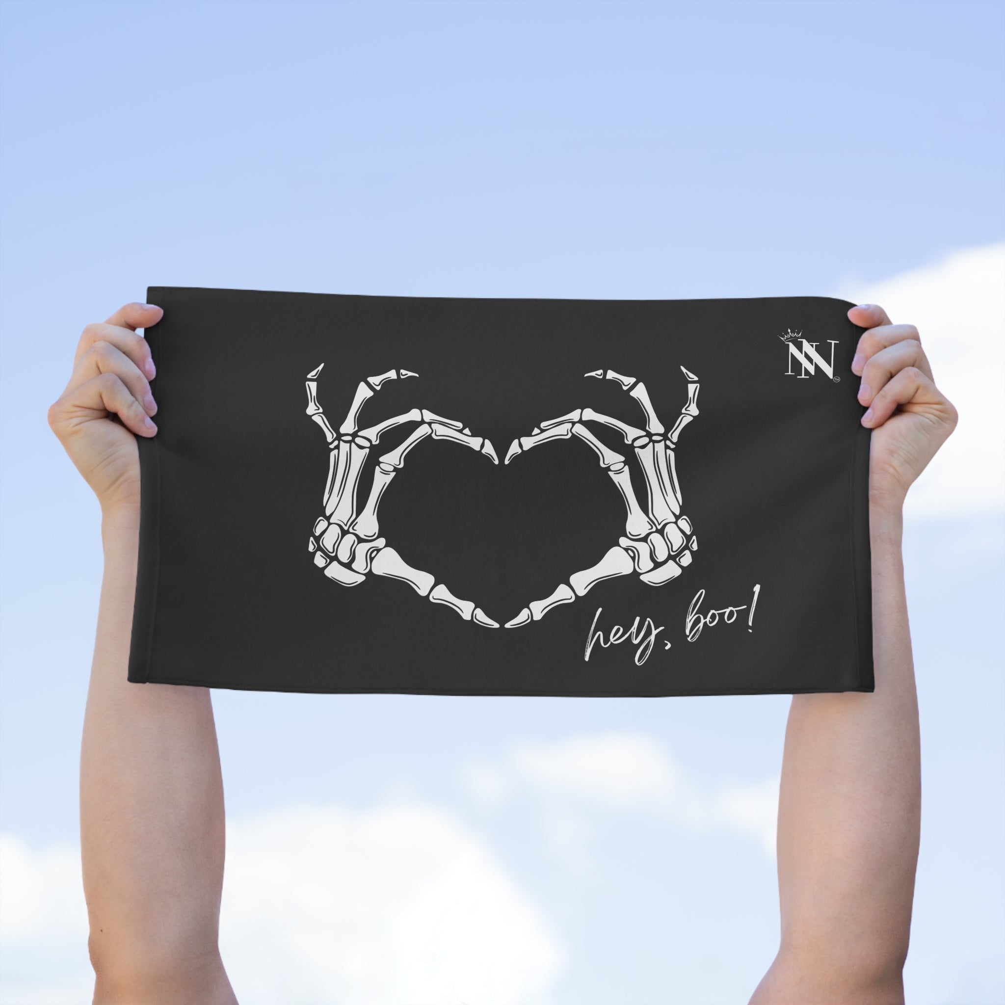 Hey Boo! | Mix & Match Soft Fun-Flirty Lovers’ Towels