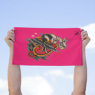 My Love Traditional Tattoo Pink | Mix & Match Soft Fun-Flirty Lovers’ Towels