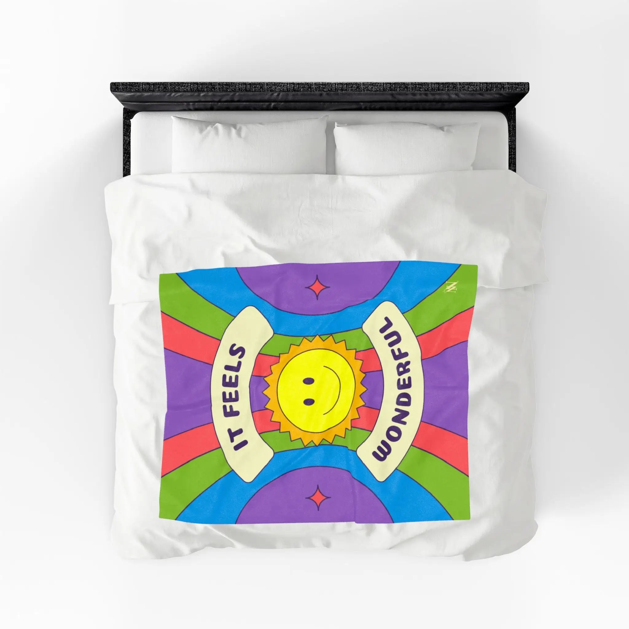 It Feels Wonderful Retro Blanket