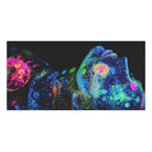 She Glows Blacklight Graphic | Mix & Match XL Fun-Flirty Lovers’ Towels