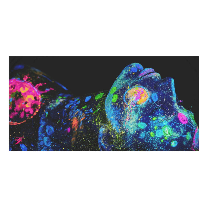 She Glows Blacklight Graphic | Mix & Match XL Fun-Flirty Lovers’ Towels