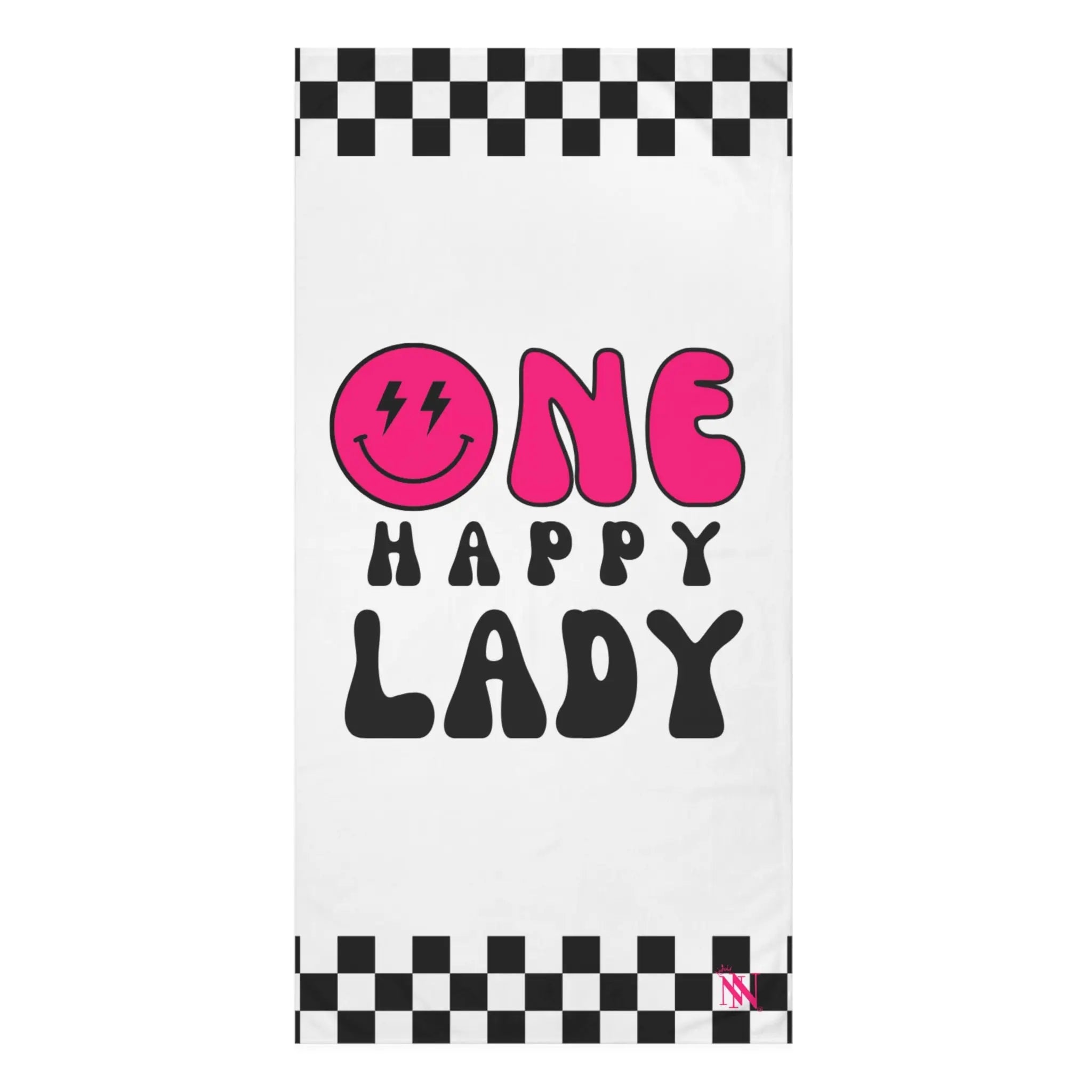 One Happy Lady Emoji | Nectar Napkins XL Fun-Flirty Lovers’ Towels