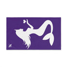 Mermaid Holding Heart Purple | Mix & Match Classic Fun-Flirty Lovers’ Towels