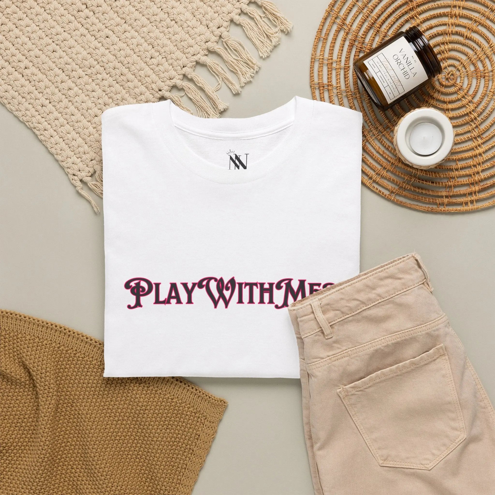 Play With Me? Cotton T-Shirt