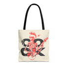 Suck Cock Skull Rocker Love Tote Bag