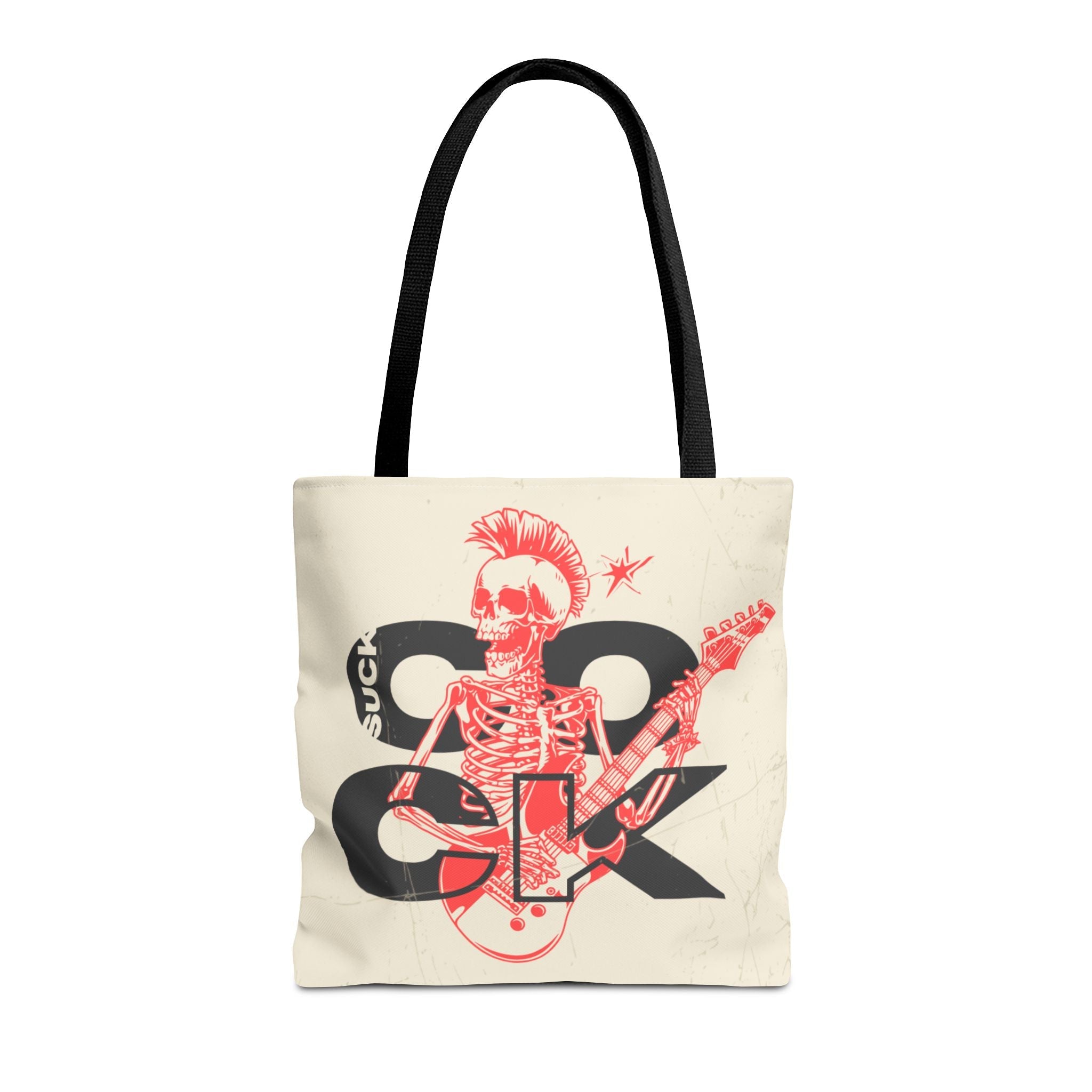 Suck Cock Skull Rocker Love Tote Bag
