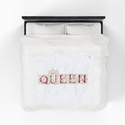 Gold Filigree Queen | Mix & Match Velveteen Fun-Flirty Lovers’ Blankets