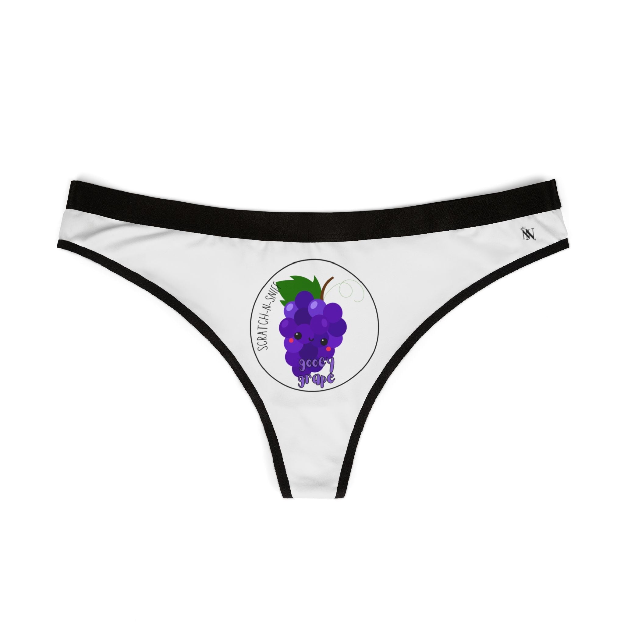 Gooey Grape Scratch N Sniff | Mix & Match Women’s Fun-Flirty Lovers’ Thongs