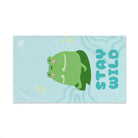 Stay Wild Cut Frog | Mix & Match Classic Fun-Flirty Lovers’ Towels