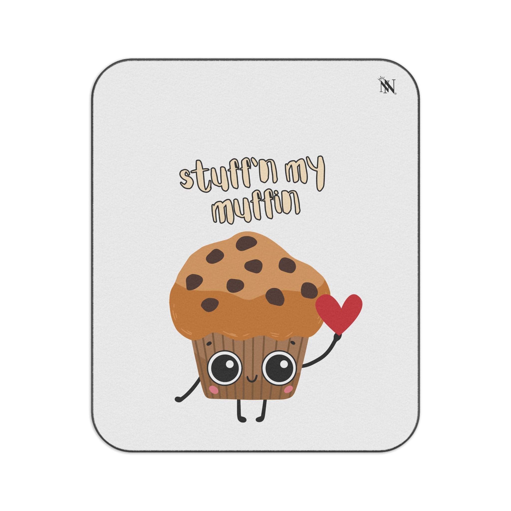 Stuff’n My Muffin | Mix Match Fun-Flirty Lovers’ Water-Resistant Blankets