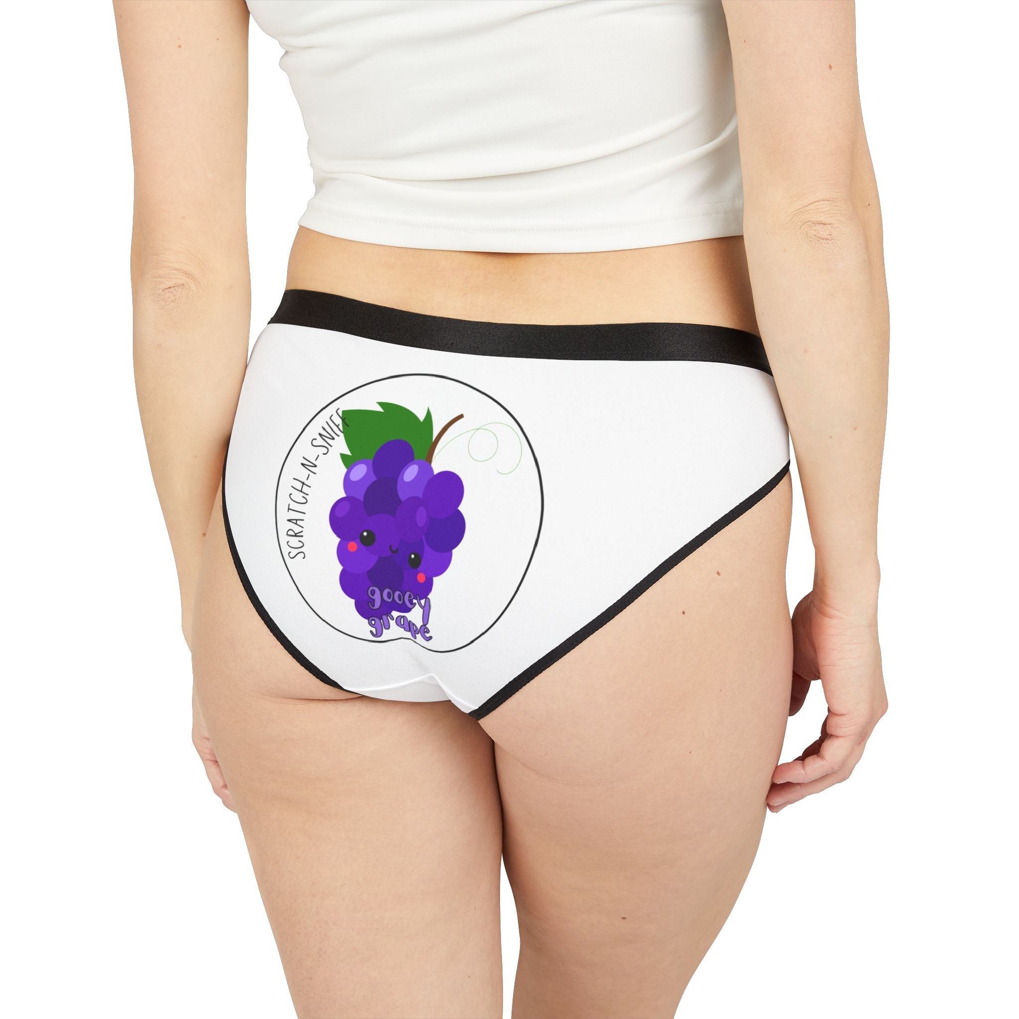 Gooey Grape Scratch N Sniff | Mix & Match Women’s Fun-Flirty Lovers’ Panties