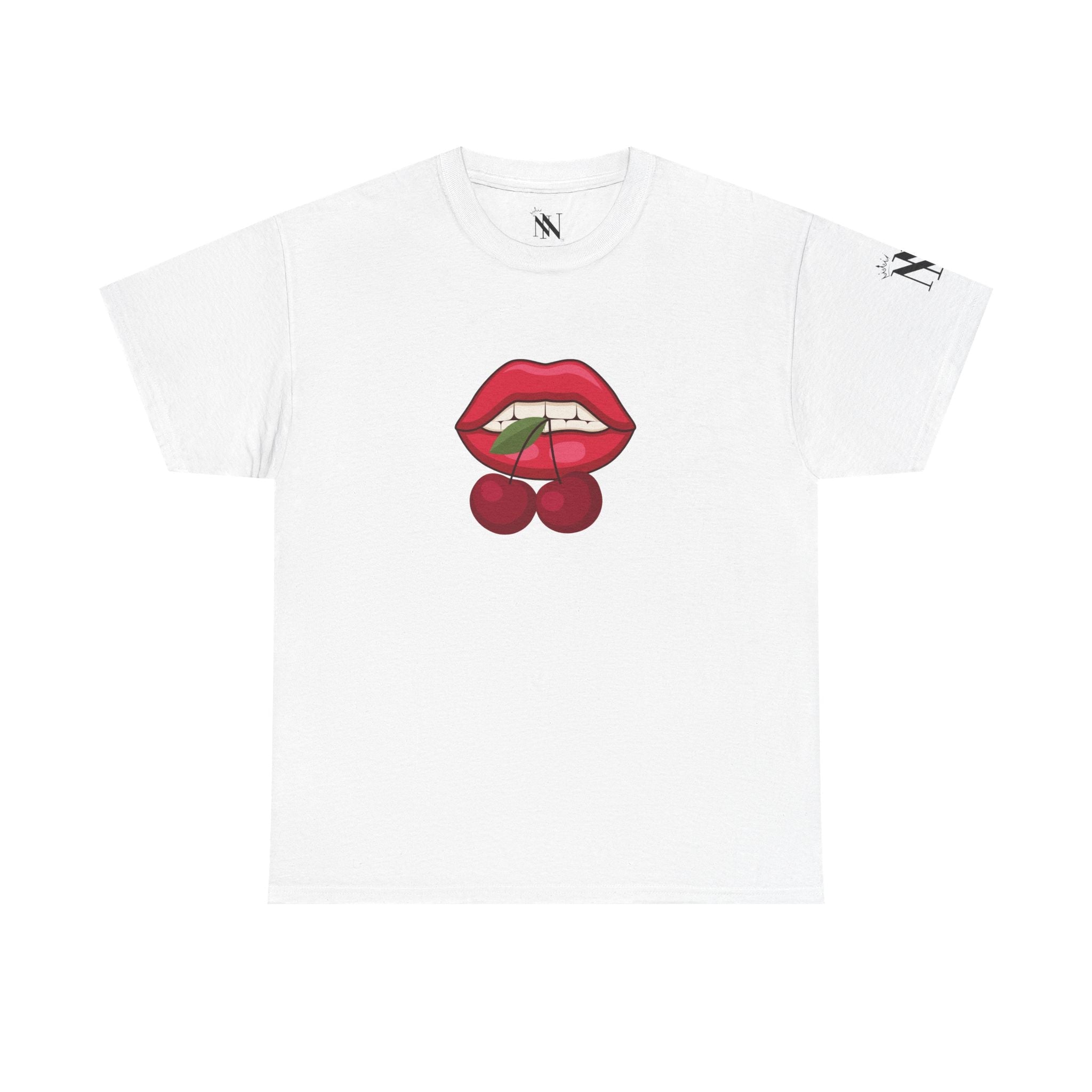 Bite My Cherries | Mix & Match Cotton Unisex Fun-Flirty Lovers’ T-Shirts