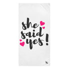 She Said Yes! | Mix & Match XL Fun-Flirty Lovers’ Towels