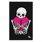 Heartbreaker Love Black | Mix & Match Soft Fun-Flirty Lovers’ Towels