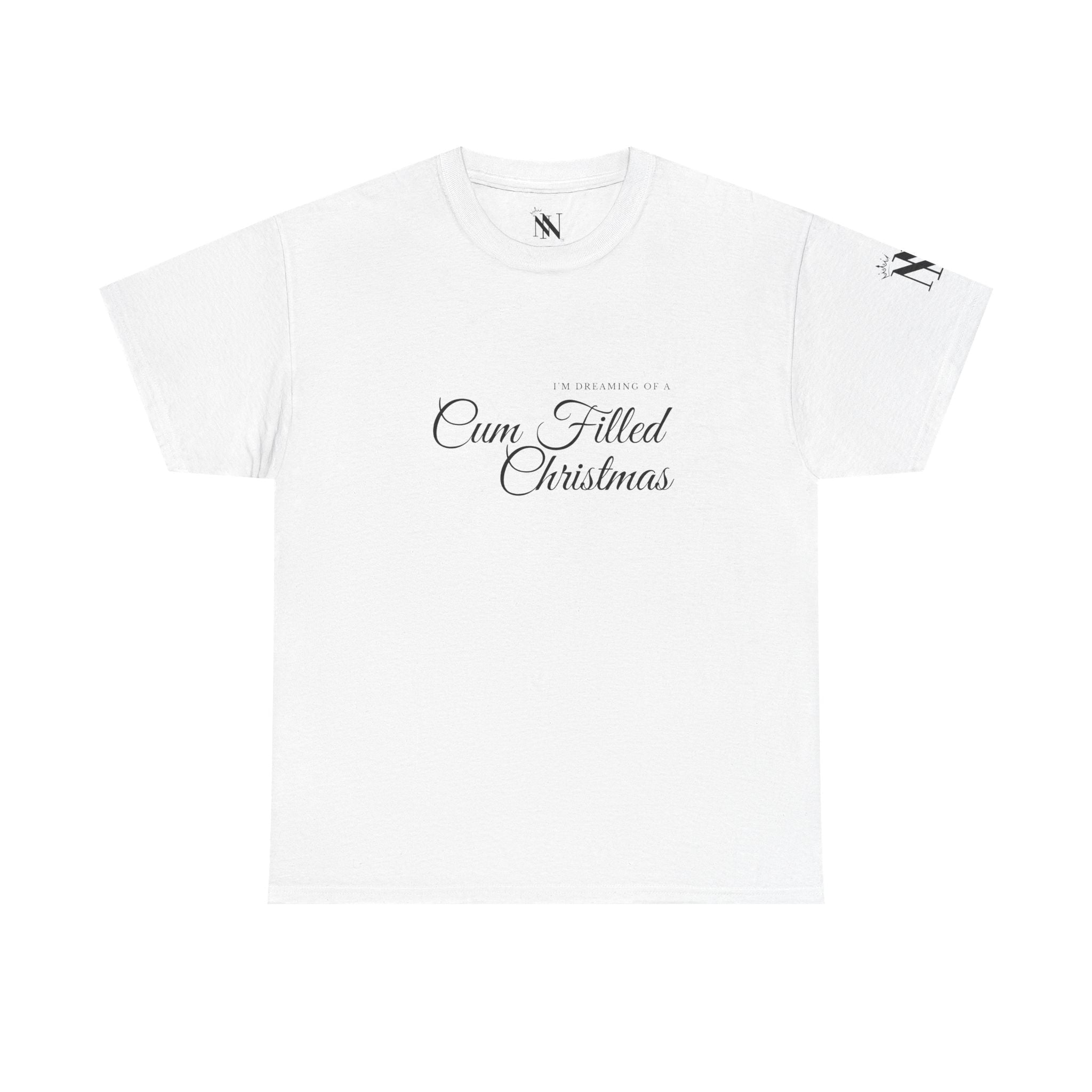 Cum Filled Christmas | Mix & Match 100% Cotton Unisex Fun-Flirty Lovers’ Tees