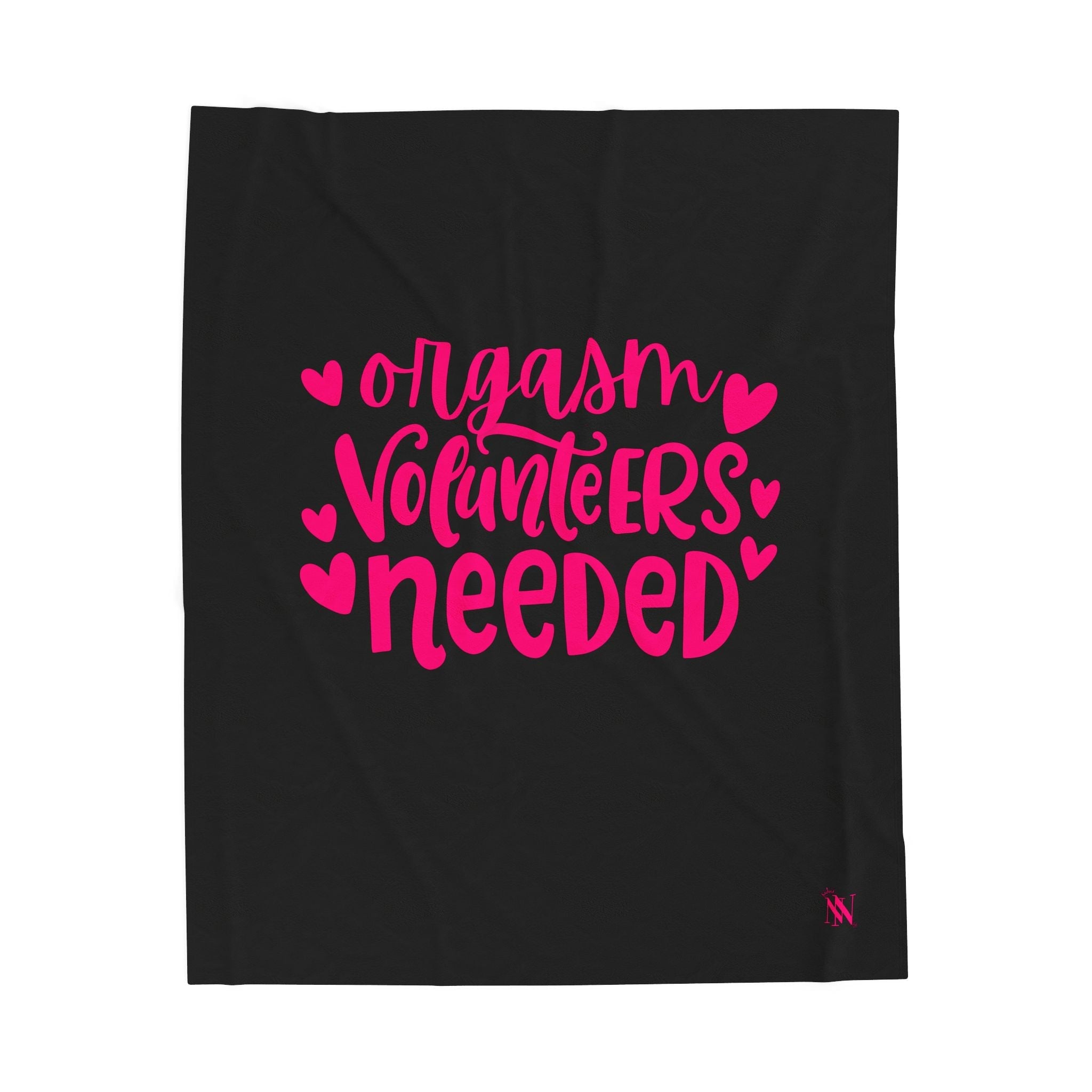 Orgasm Volunteers Needed | Mix & Match Fun-Flirty Lovers’ Blankets